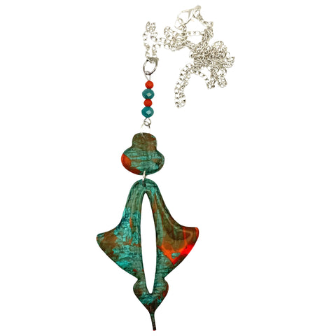 Moroccan Drop Necklace Pool Party