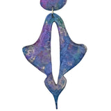 Moroccan Drop Necklace Water Lilies