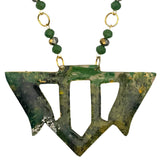 Goddess Shield Necklace Autumn in the Vale