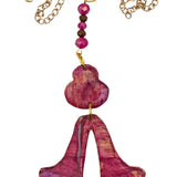 Moroccan Drop Necklace Porlock Sunset