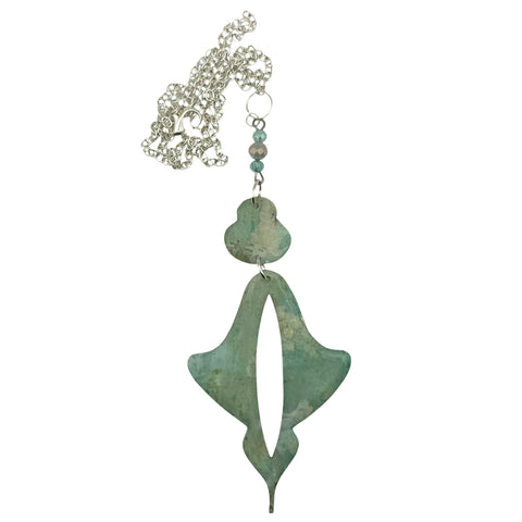 Moroccan Drop Necklace Morning Swim