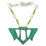 Goddess Shield Necklace Landacre Lazy Days