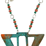 Goddess Shield Necklace Pool Party