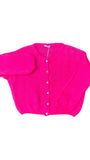 Button Front Mohair Cardigan