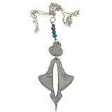Moroccan Drop Necklace Water Lilies