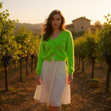 Button Front Mohair Cardigan